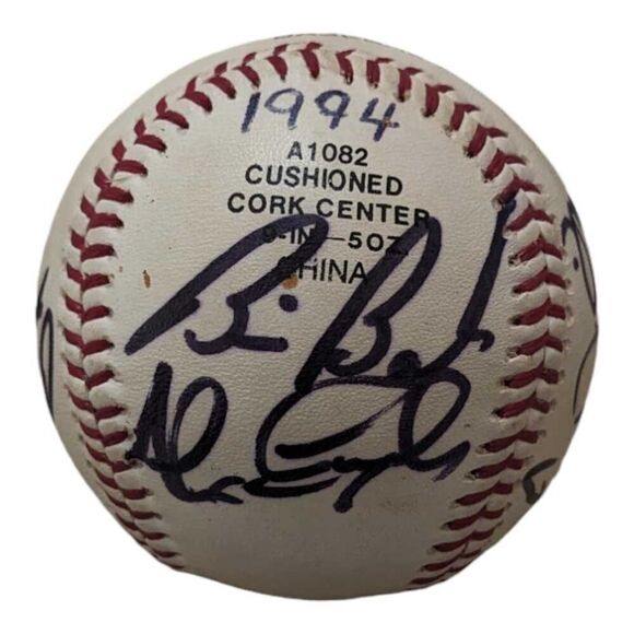 Richmond Braves 1994 Team Signed Autographed Baseball Vintage - Picture 4 of 9